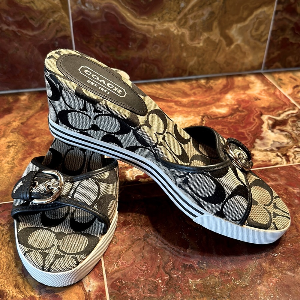 Couch Wedge Woman’s Shoe: Used Size 8 1/2